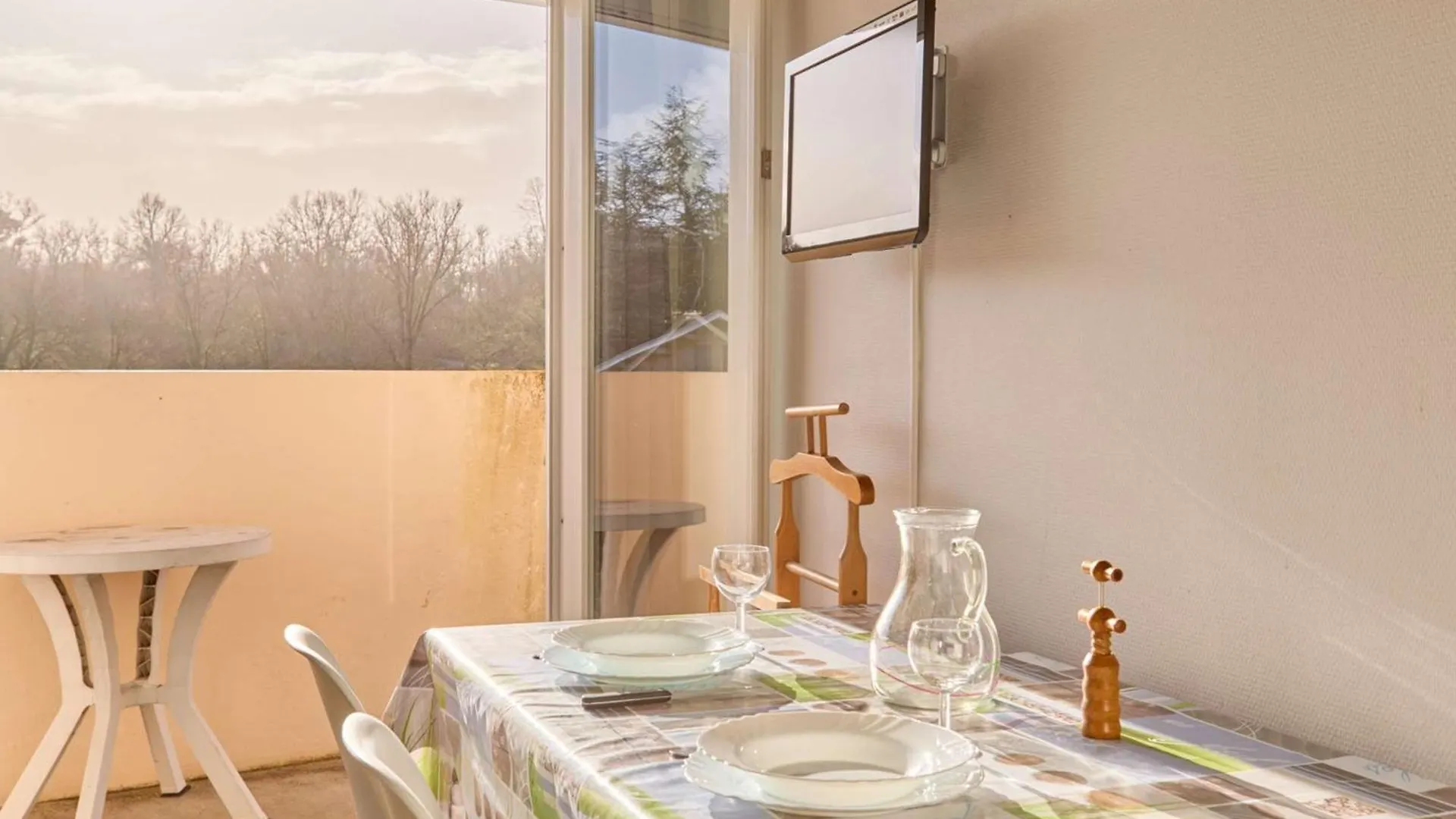 Studio Lumineux Avec Balcon Expose Sud A Barbotan - Fr-1-841-31 Frankrike